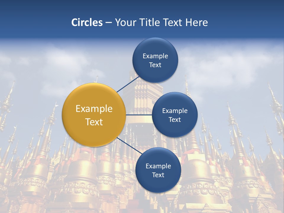 Ancient Temple King PowerPoint Template