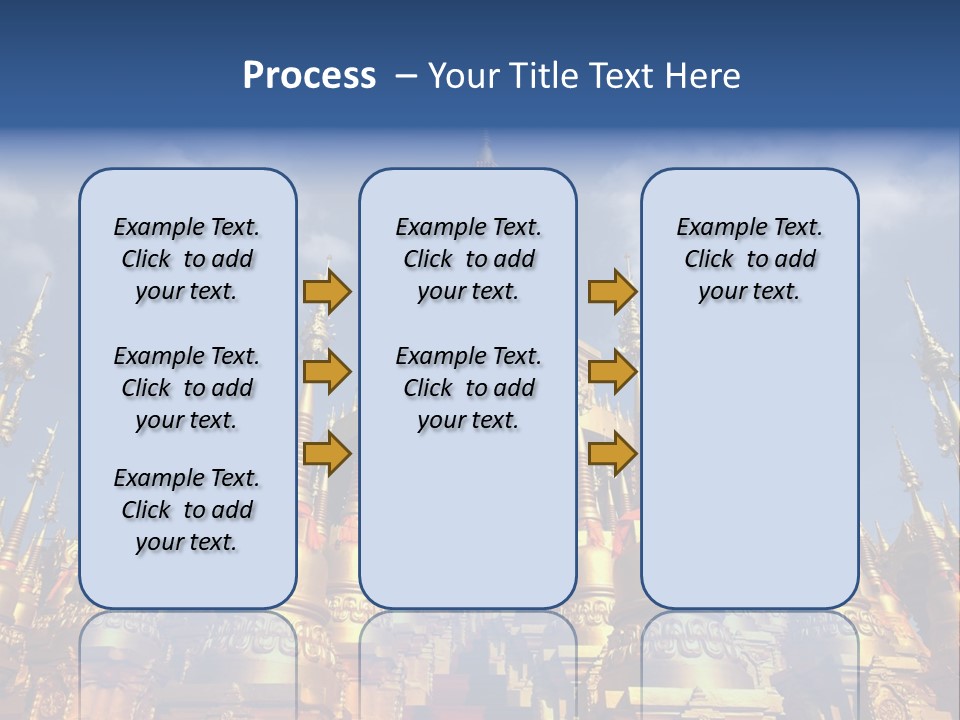 Ancient Temple King PowerPoint Template