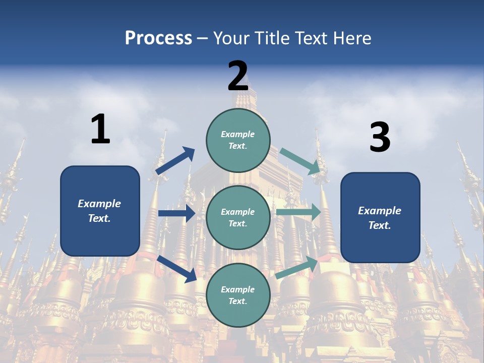 Ancient Temple King PowerPoint Template