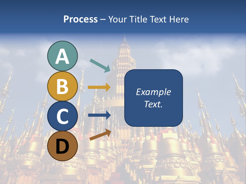 Ancient Temple King PowerPoint Template