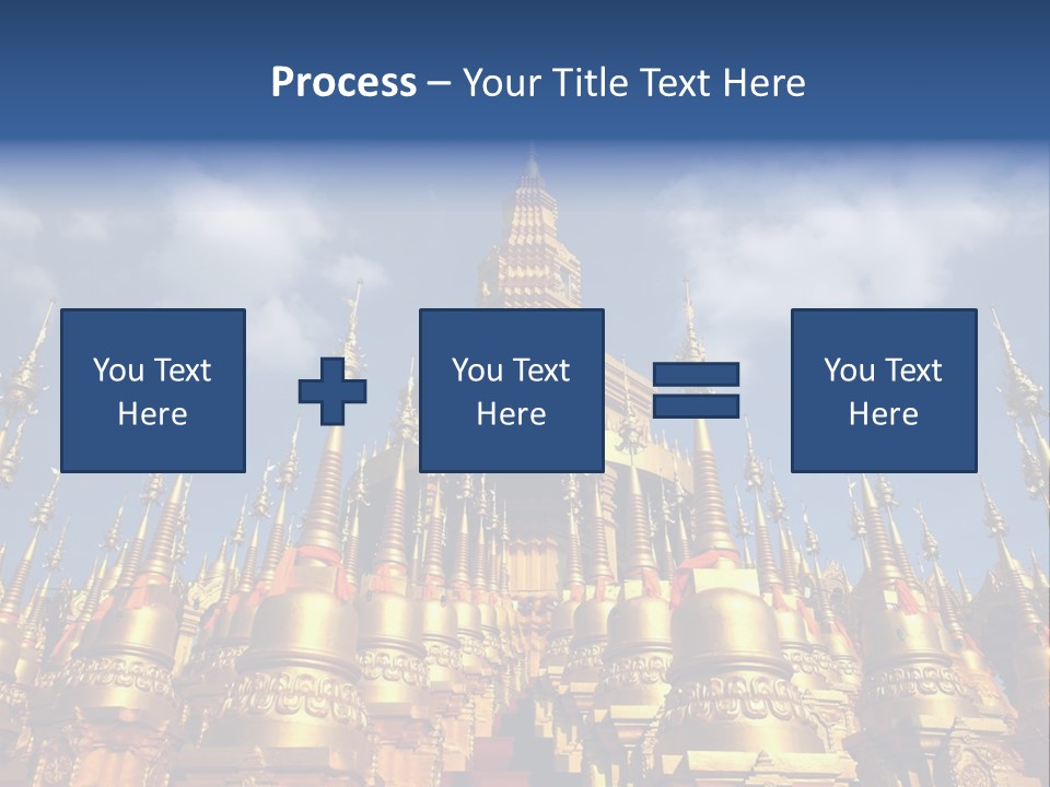 Ancient Temple King PowerPoint Template