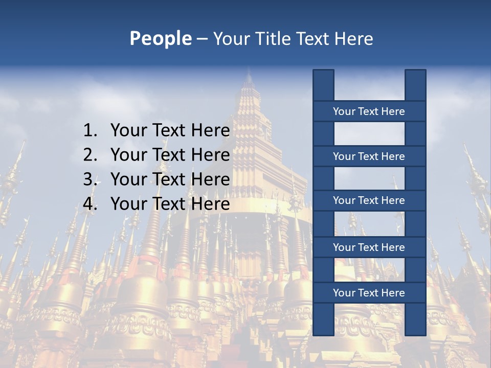 Ancient Temple King PowerPoint Template