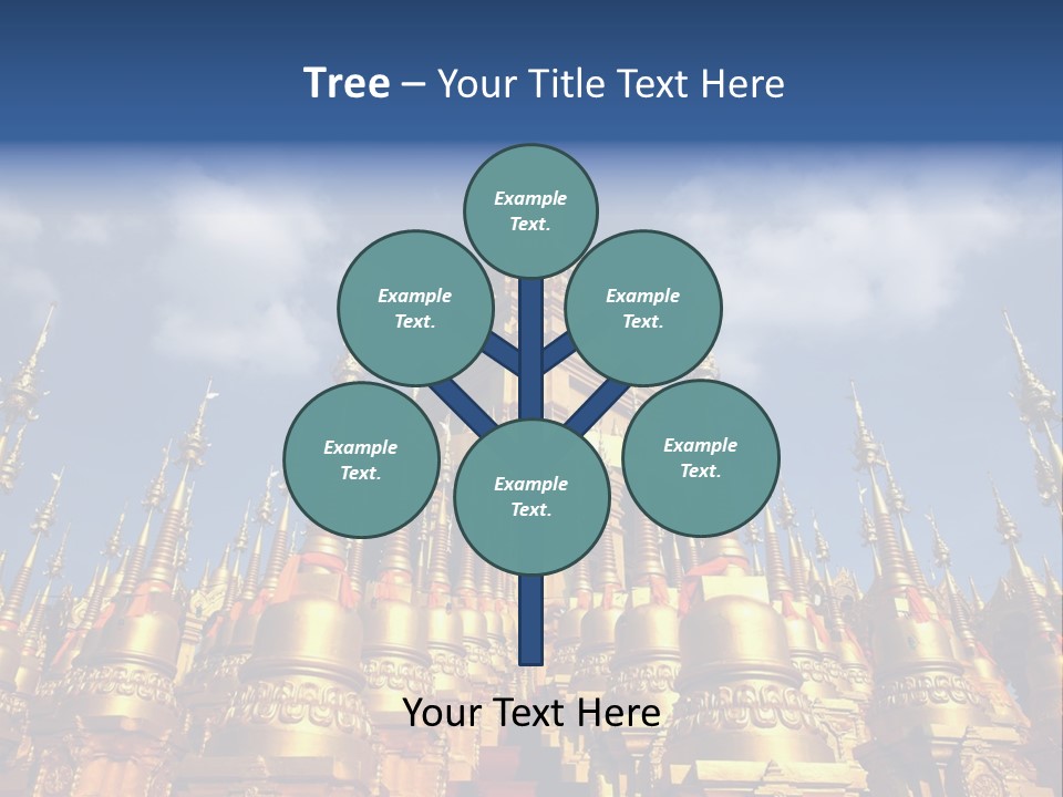 Ancient Temple King PowerPoint Template