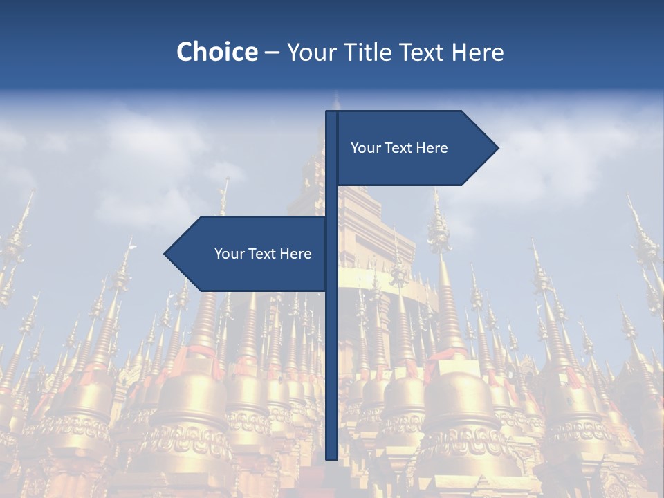 Ancient Temple King PowerPoint Template