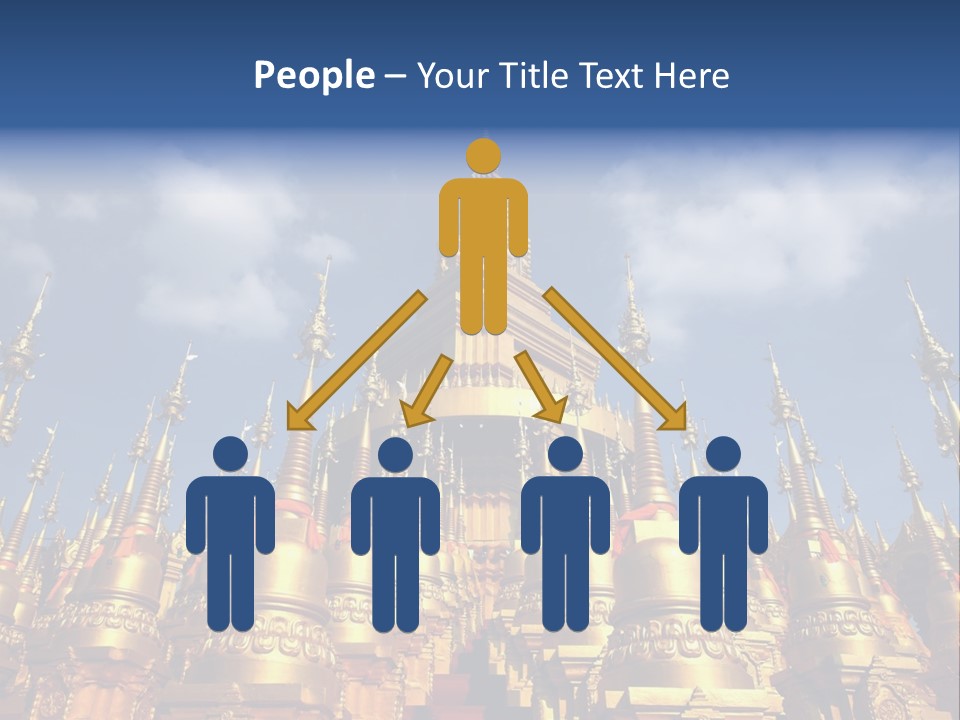 Ancient Temple King PowerPoint Template