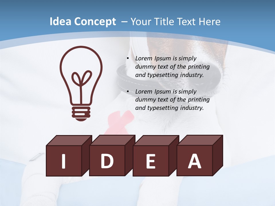 Sick Injured Recover PowerPoint Template