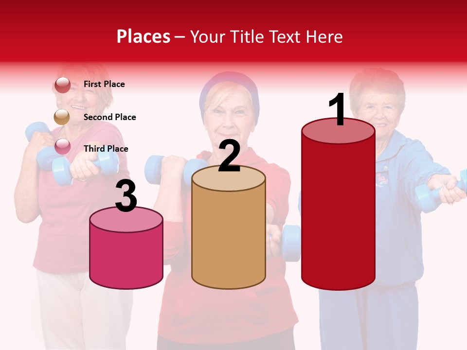 Weightlifting  Shape PowerPoint Template