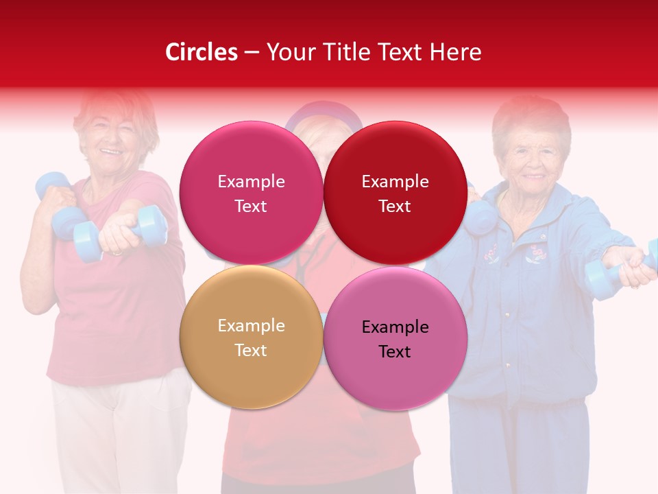 Weightlifting  Shape PowerPoint Template