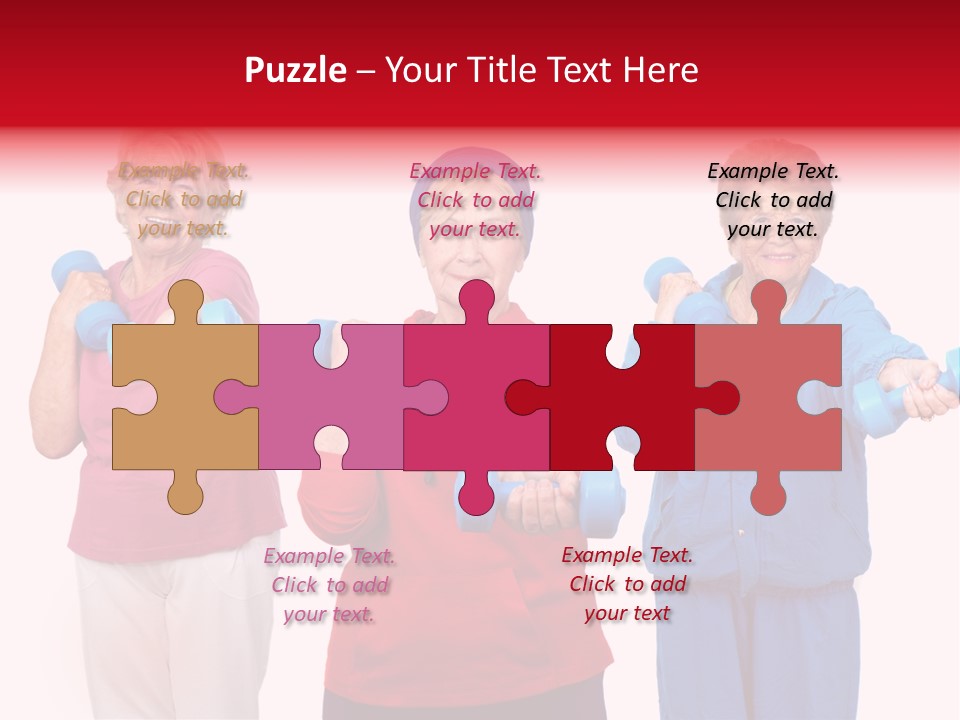 Weightlifting  Shape PowerPoint Template