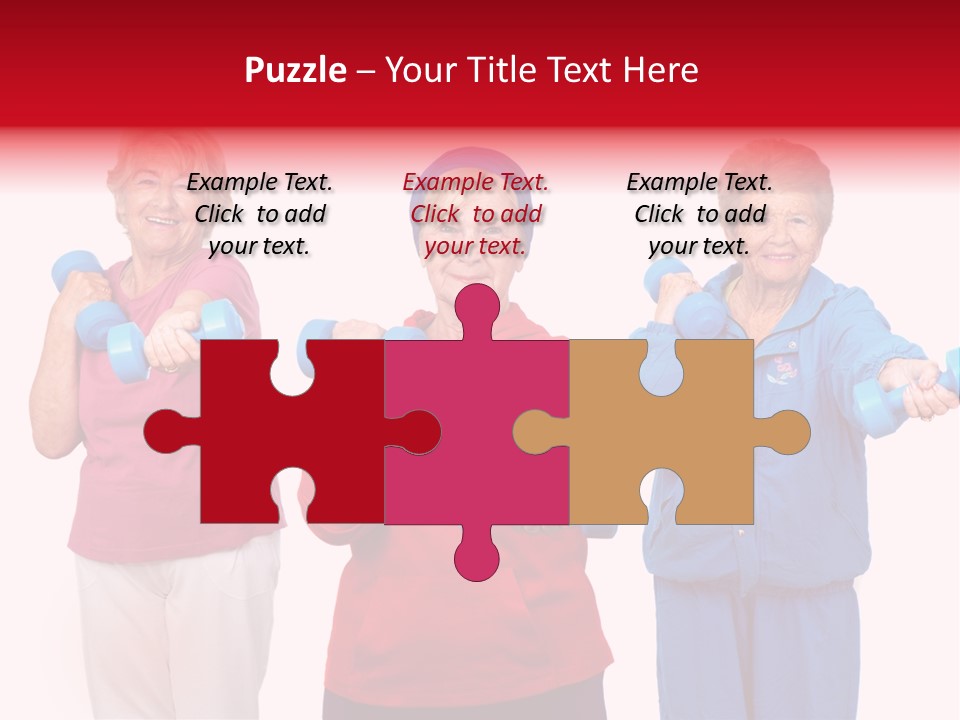 Weightlifting  Shape PowerPoint Template