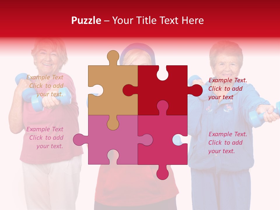 Weightlifting  Shape PowerPoint Template