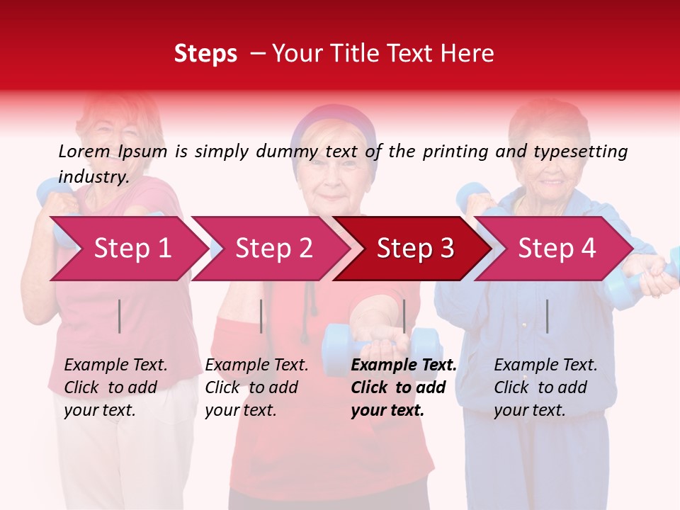Weightlifting  Shape PowerPoint Template