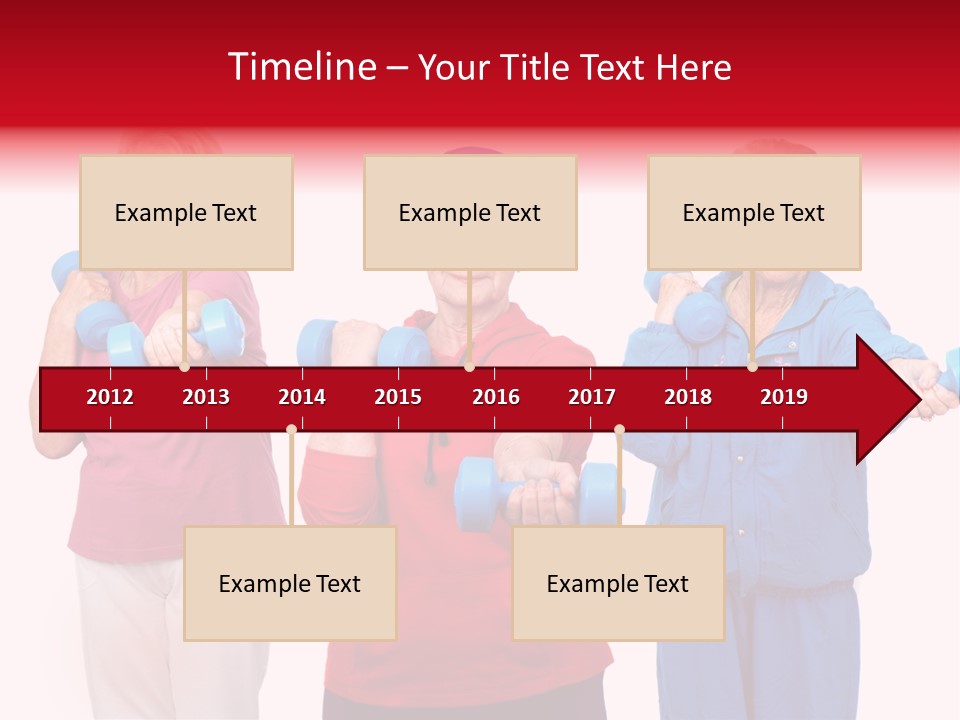 Weightlifting  Shape PowerPoint Template