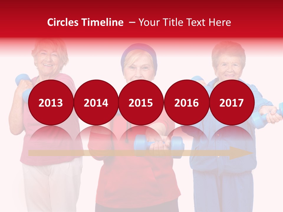 Weightlifting  Shape PowerPoint Template