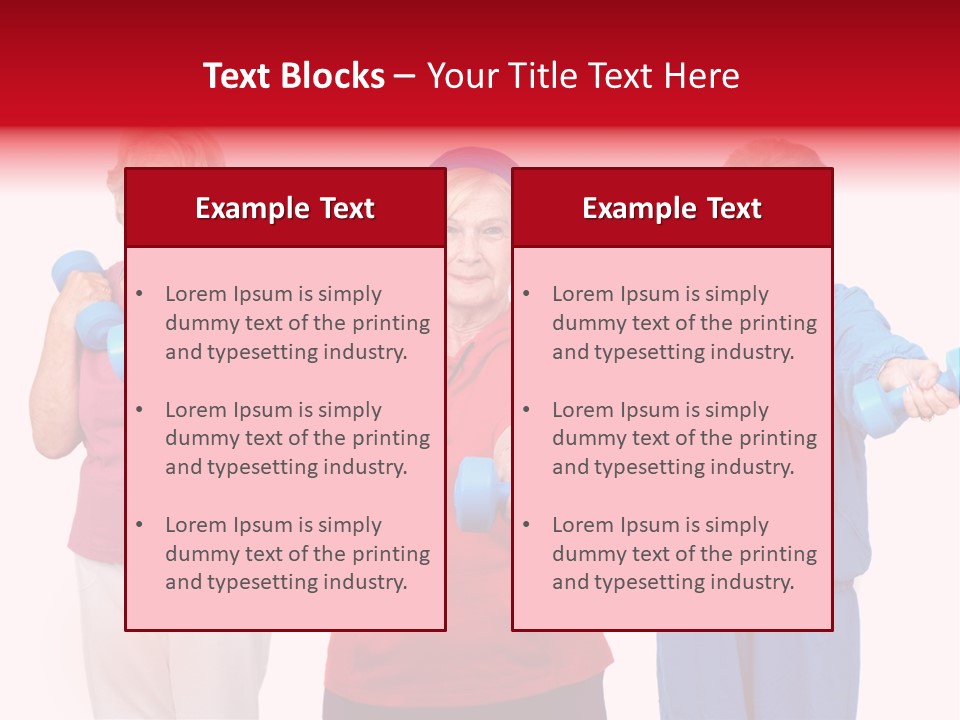 Weightlifting  Shape PowerPoint Template