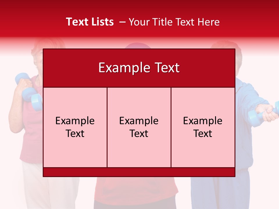Weightlifting  Shape PowerPoint Template