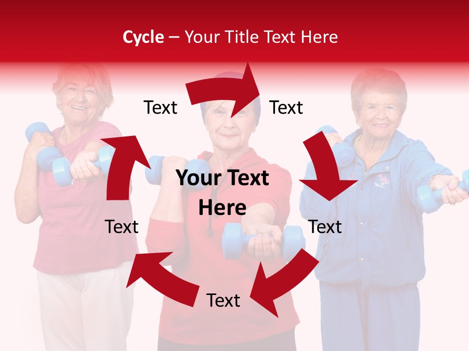 Weightlifting  Shape PowerPoint Template