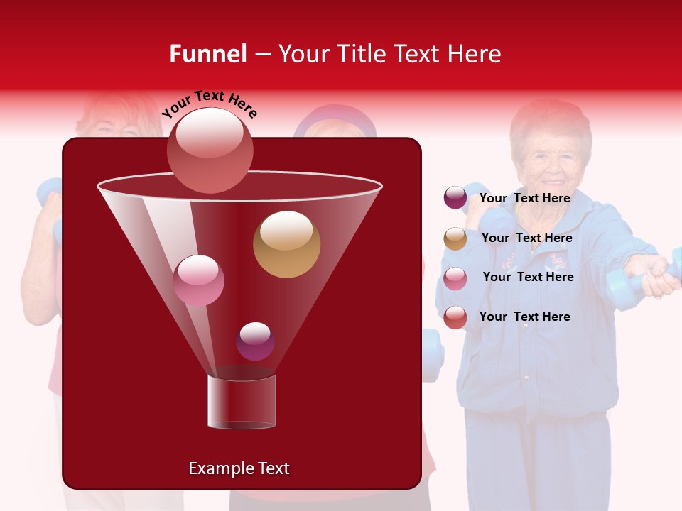 Weightlifting  Shape PowerPoint Template