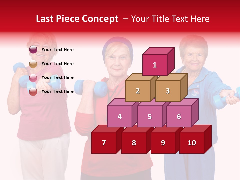 Weightlifting  Shape PowerPoint Template