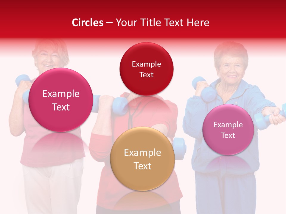 Weightlifting  Shape PowerPoint Template