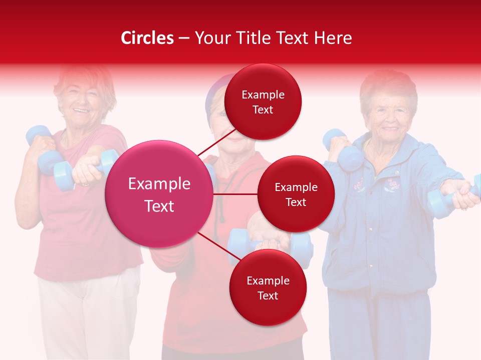 Weightlifting  Shape PowerPoint Template