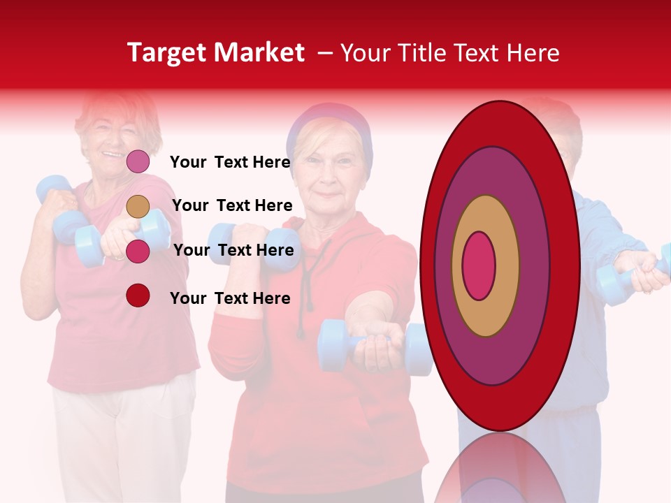 Weightlifting  Shape PowerPoint Template