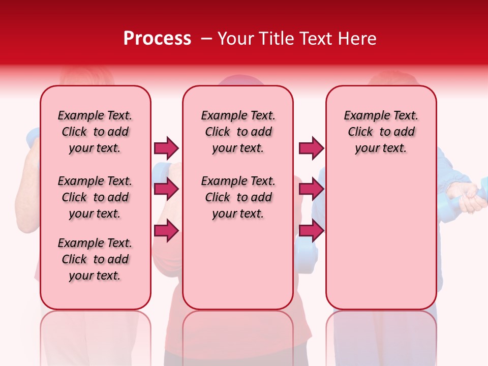 Weightlifting  Shape PowerPoint Template