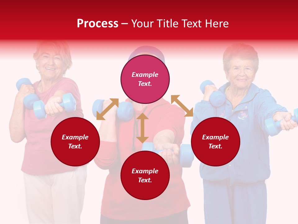 Weightlifting  Shape PowerPoint Template