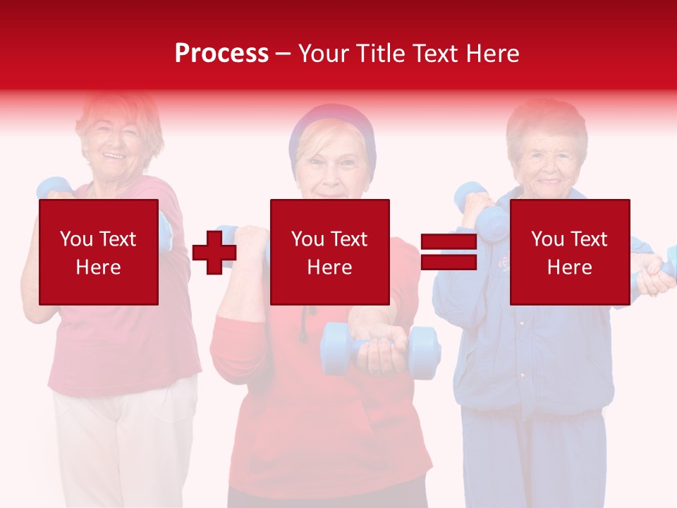 Weightlifting  Shape PowerPoint Template