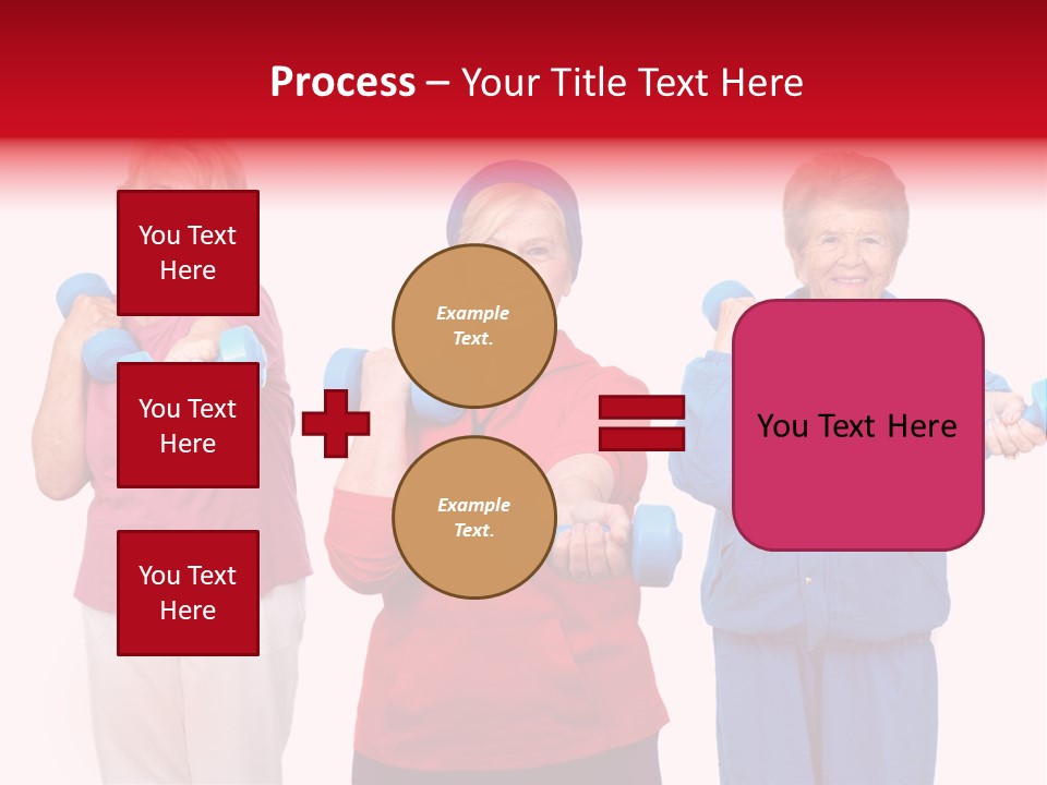 Weightlifting  Shape PowerPoint Template