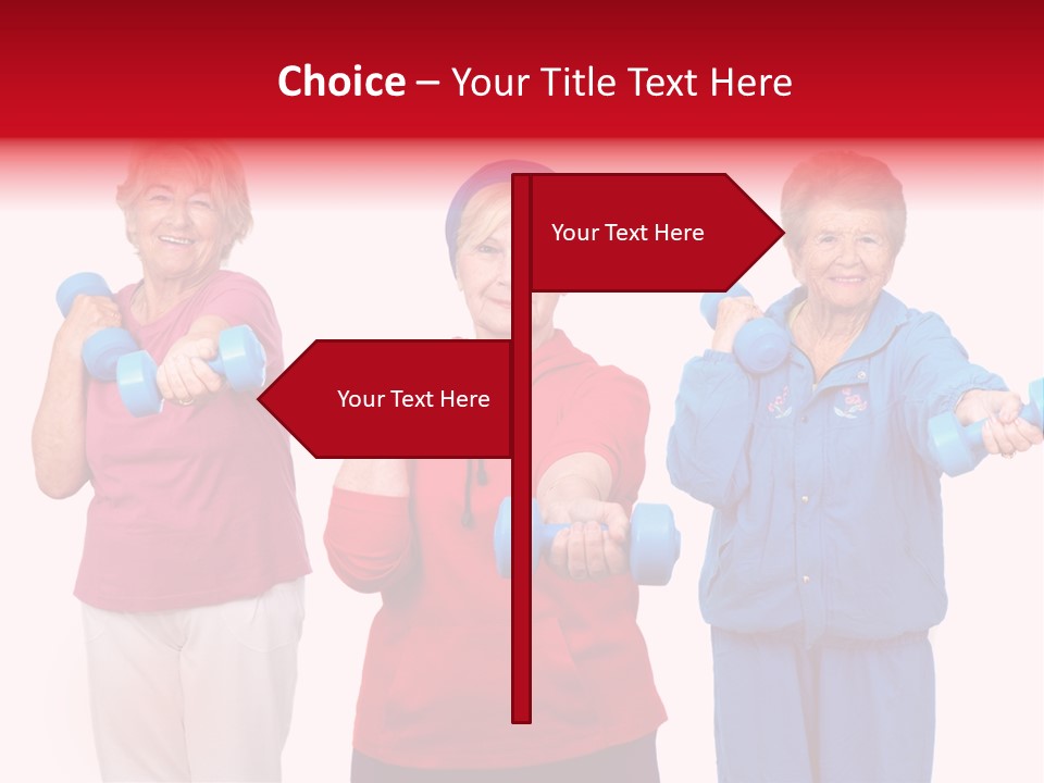 Weightlifting  Shape PowerPoint Template