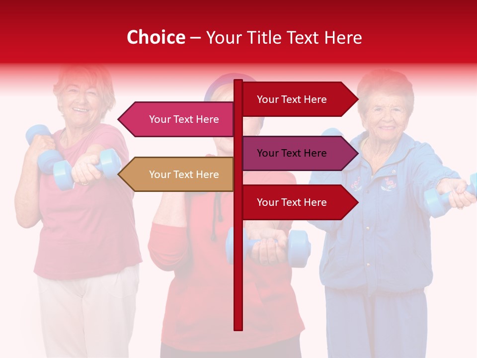 Weightlifting  Shape PowerPoint Template