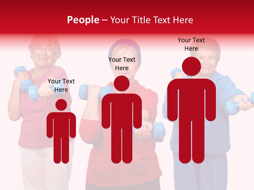 Weightlifting  Shape PowerPoint Template