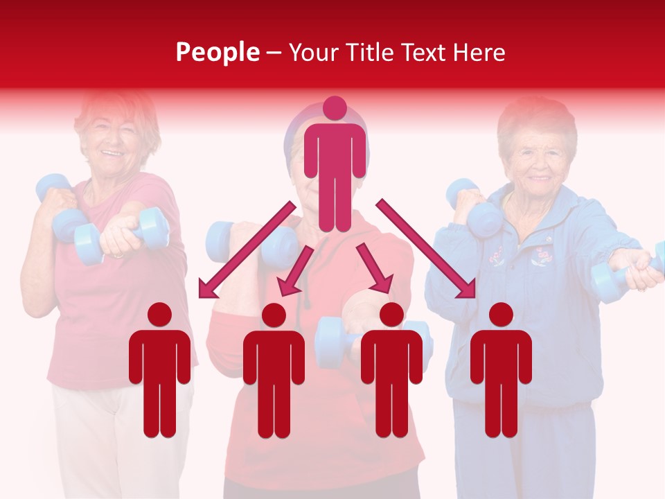 Weightlifting  Shape PowerPoint Template