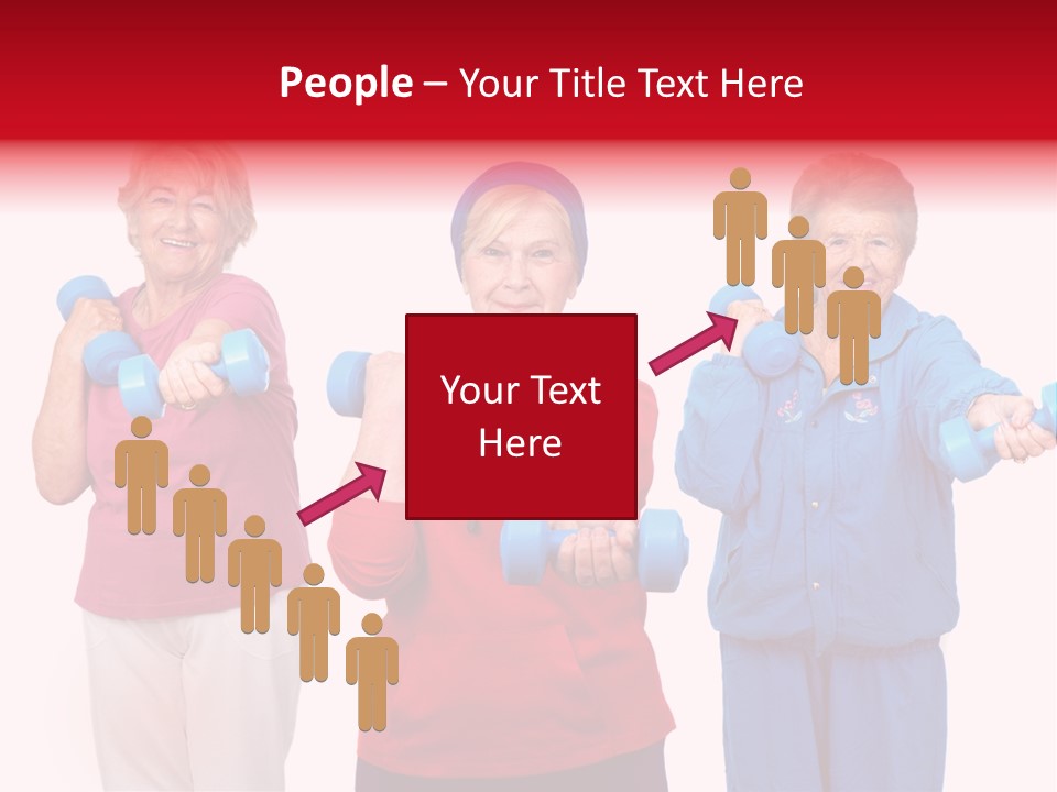 Weightlifting  Shape PowerPoint Template