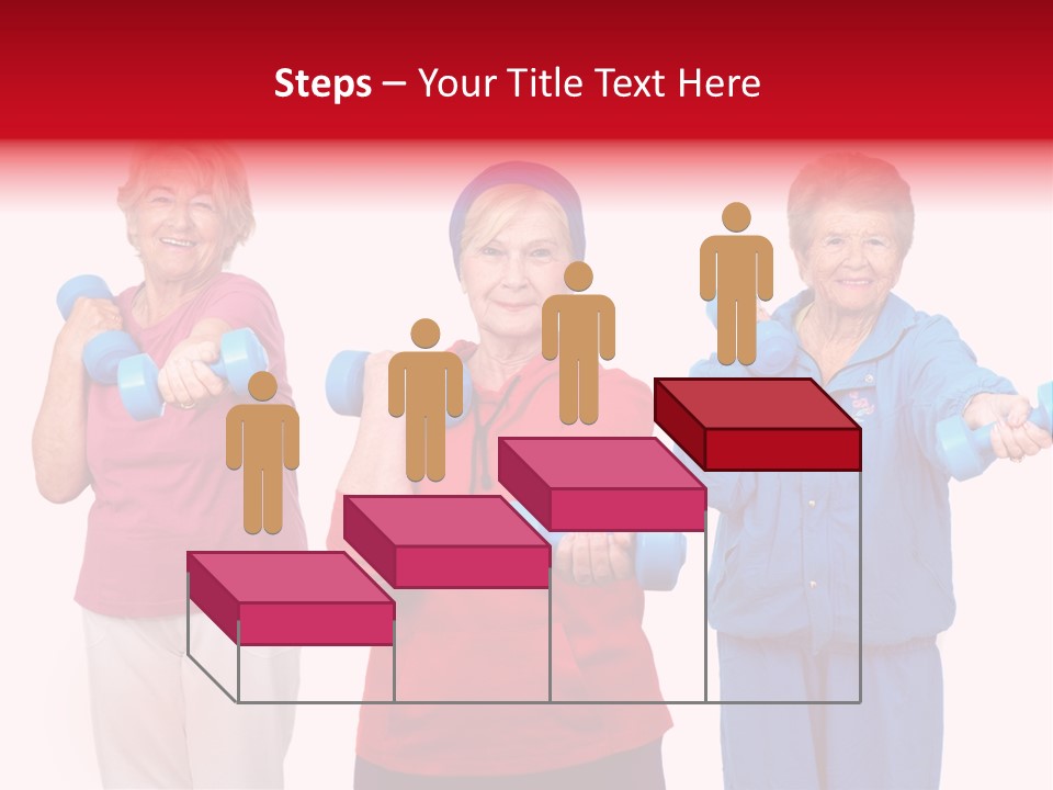 Weightlifting  Shape PowerPoint Template