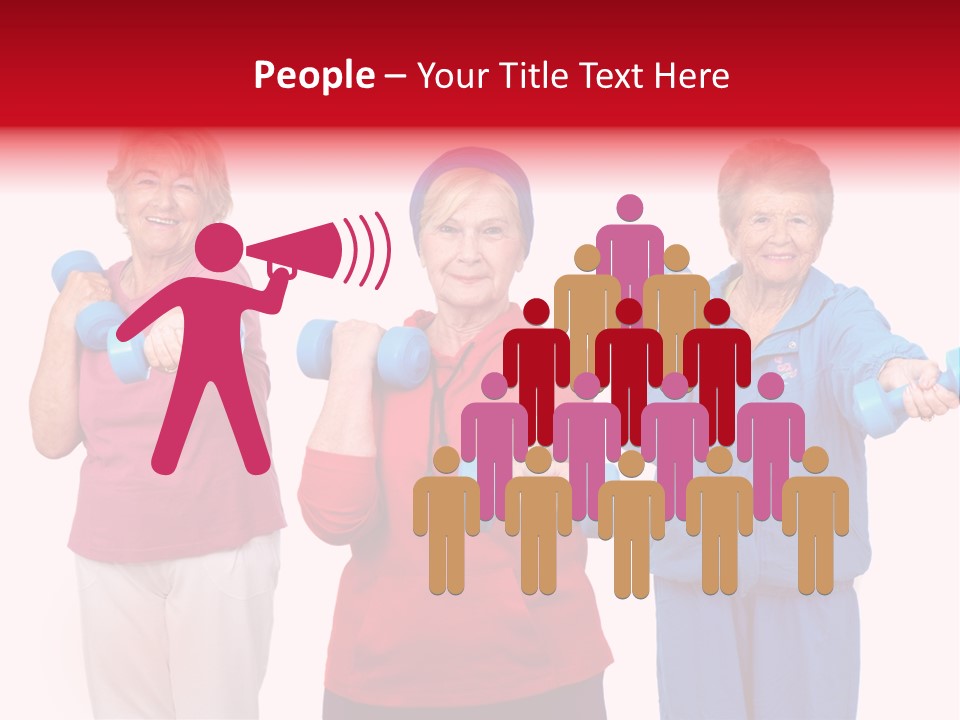 Weightlifting  Shape PowerPoint Template