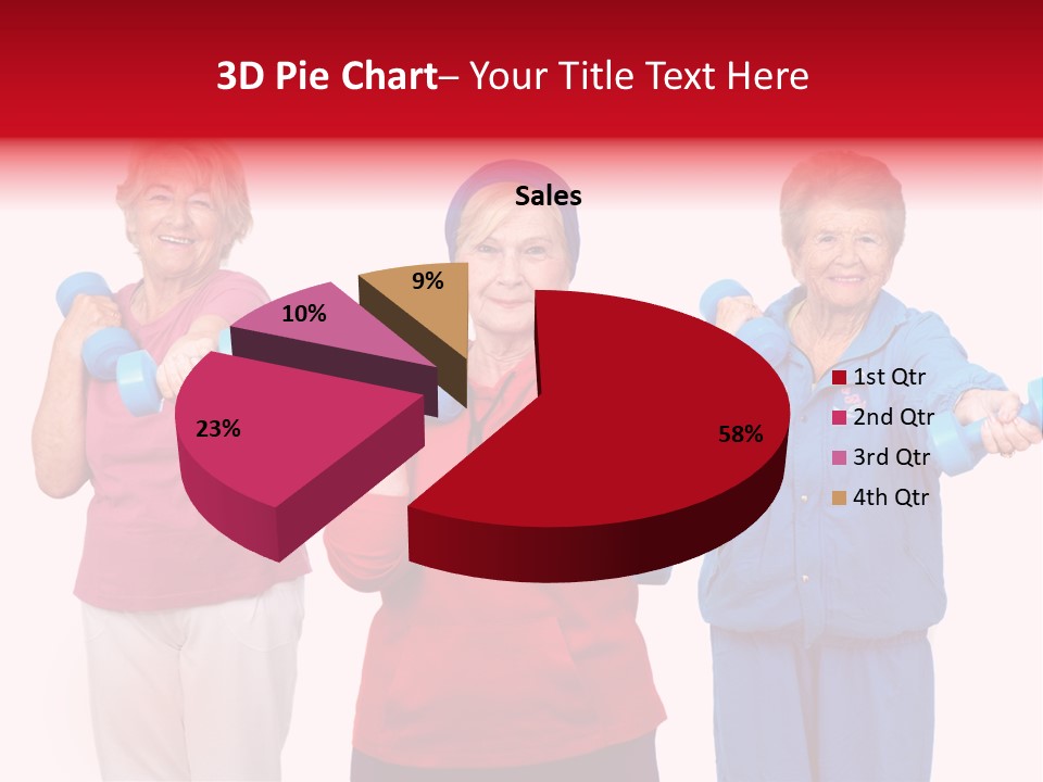 Weightlifting  Shape PowerPoint Template