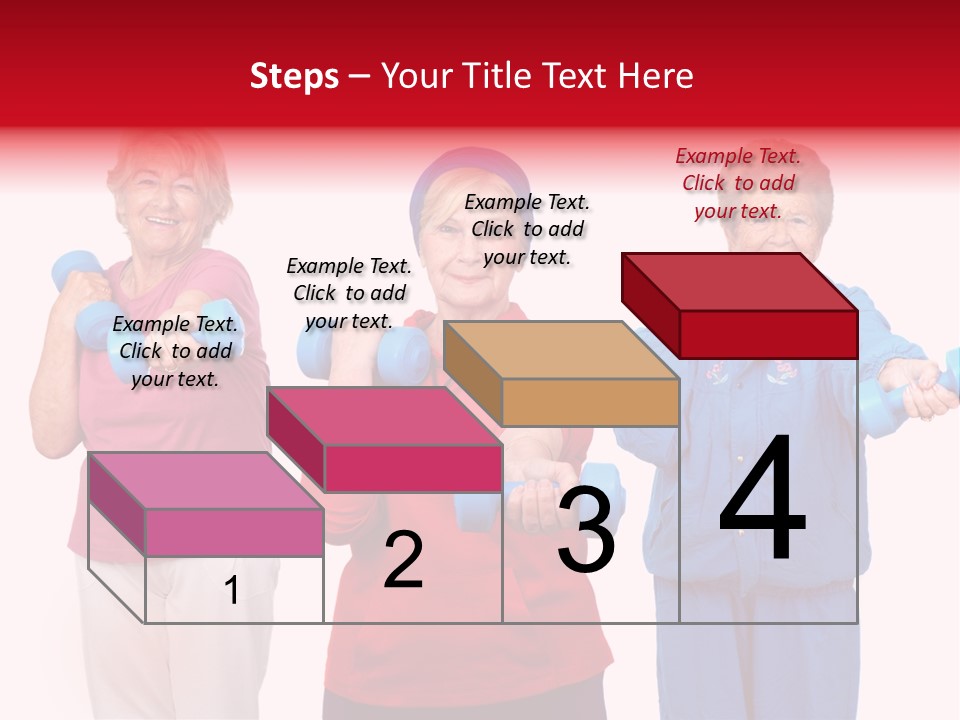 Weightlifting  Shape PowerPoint Template