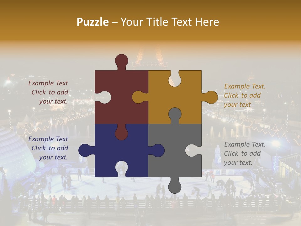 France Trocadero Palais De Chaillot PowerPoint Template