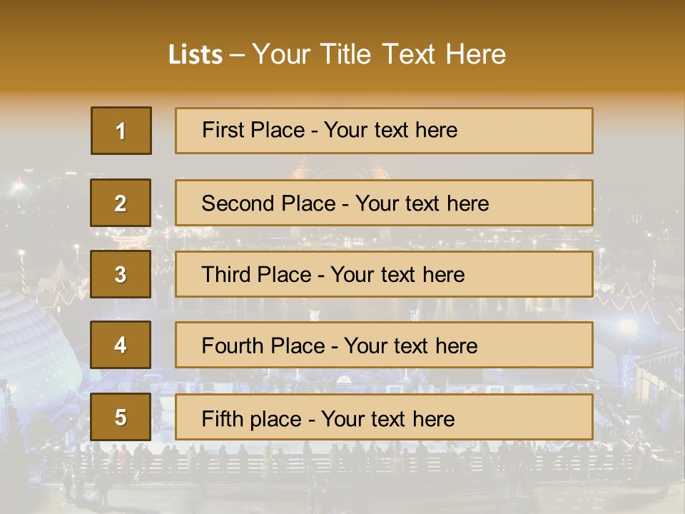 France Trocadero Palais De Chaillot PowerPoint Template