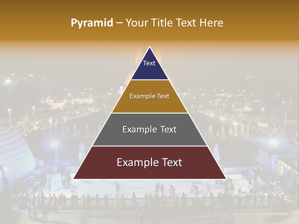 France Trocadero Palais De Chaillot PowerPoint Template