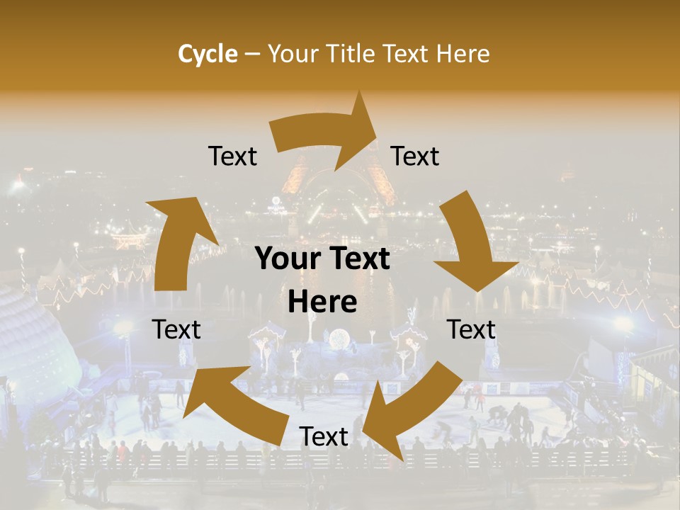 France Trocadero Palais De Chaillot PowerPoint Template