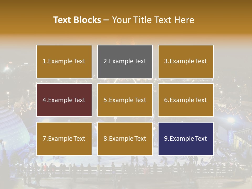 France Trocadero Palais De Chaillot PowerPoint Template