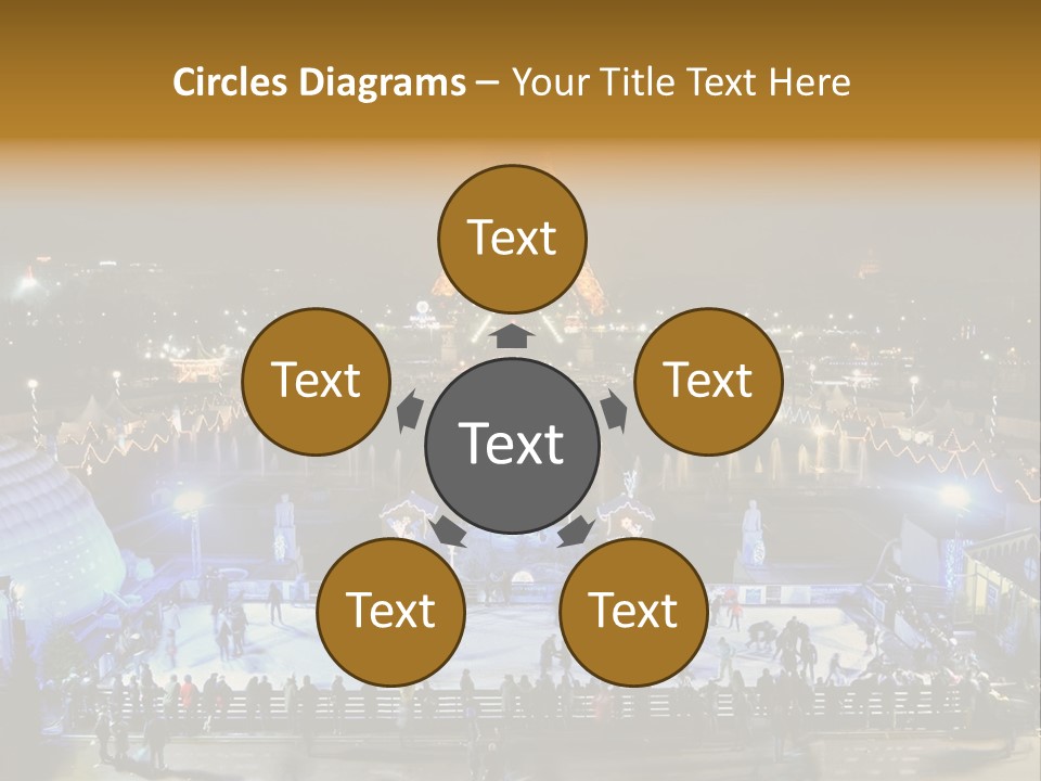 France Trocadero Palais De Chaillot PowerPoint Template