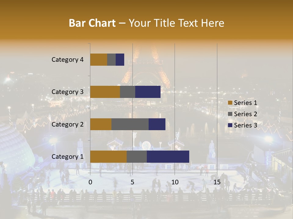 France Trocadero Palais De Chaillot PowerPoint Template