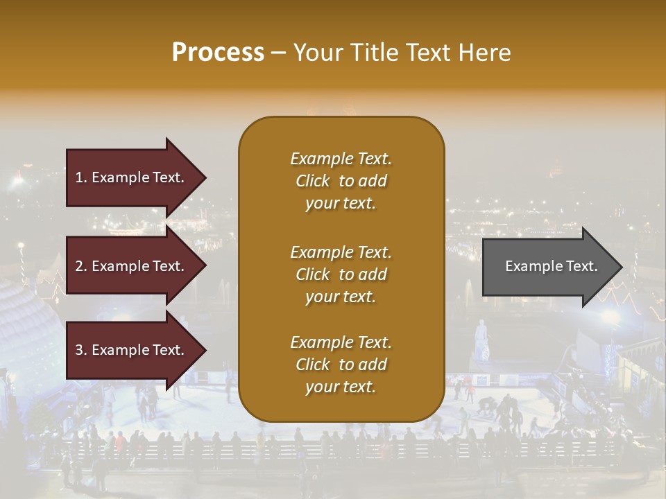 France Trocadero Palais De Chaillot PowerPoint Template