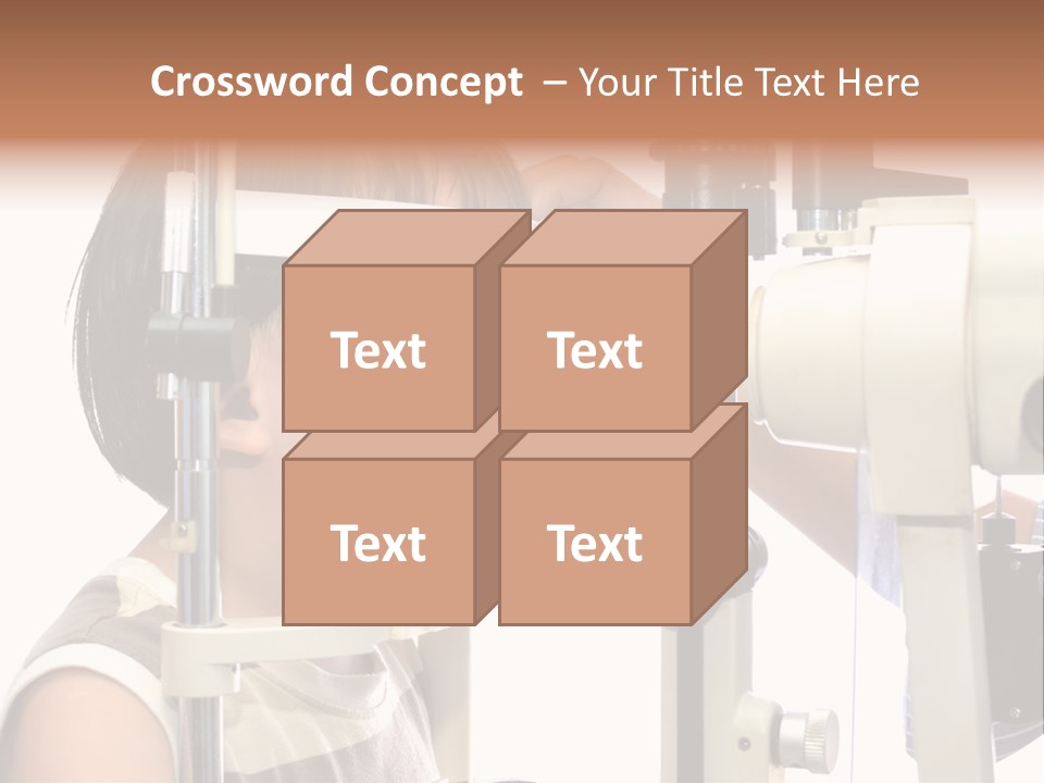 Lens Patient Test PowerPoint Template