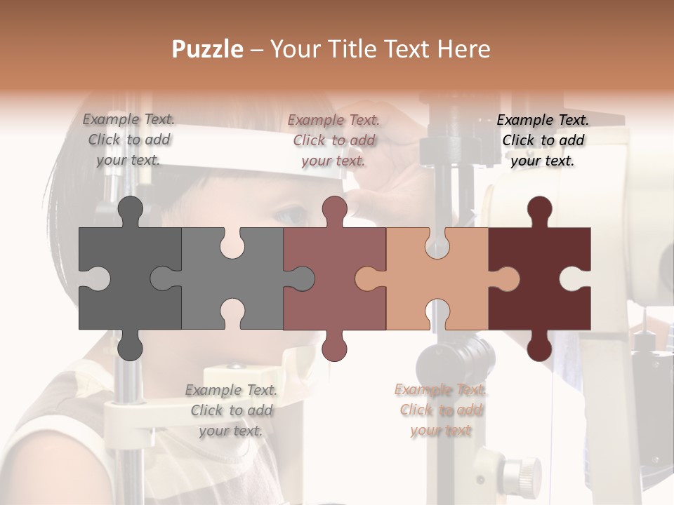 Lens Patient Test PowerPoint Template