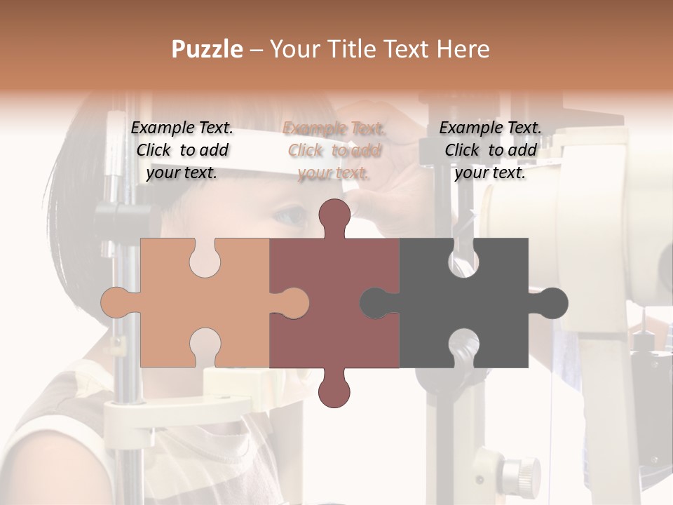 Lens Patient Test PowerPoint Template